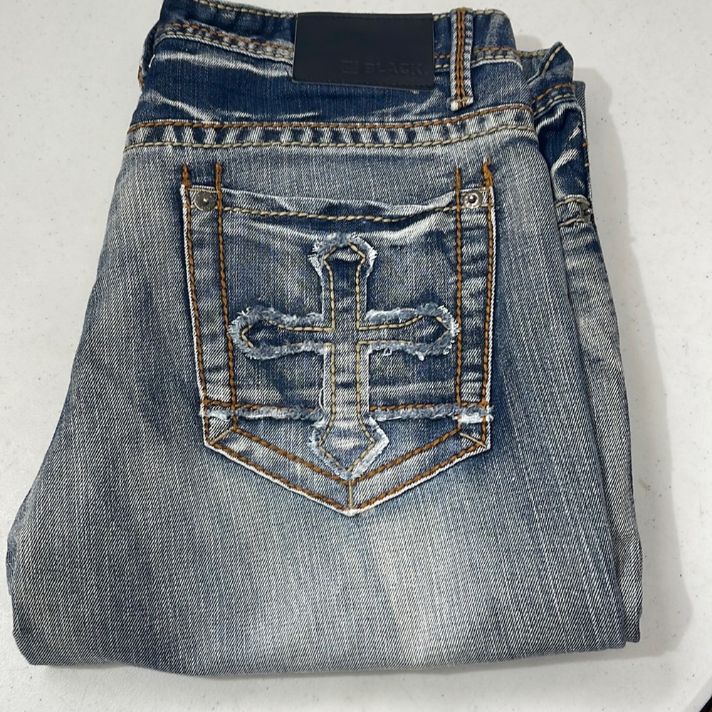 Black jeans 34x30